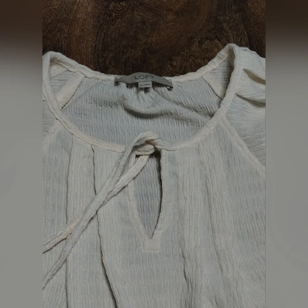 LOFT Ivory Women's Blouse